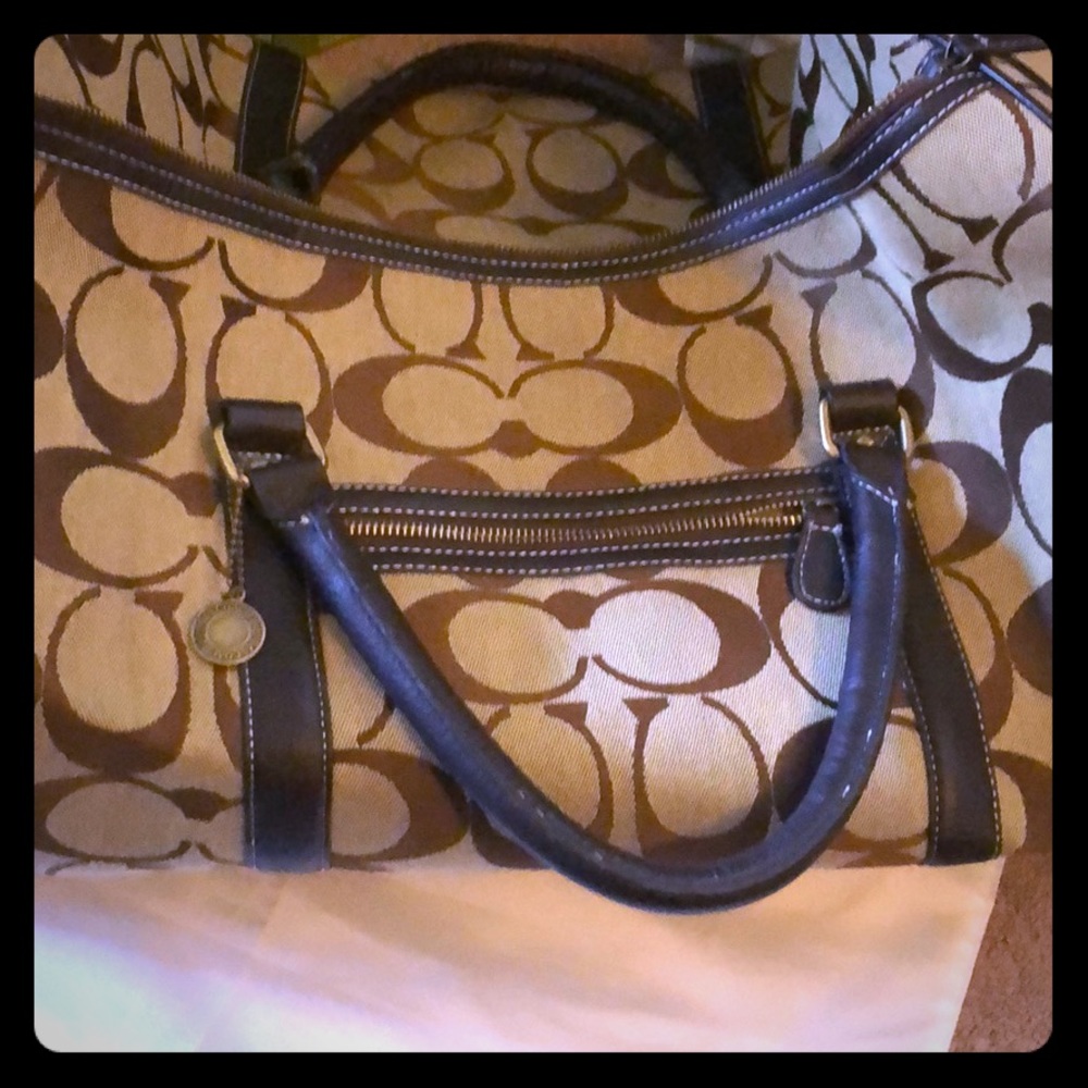 Coach Duffle Bag.